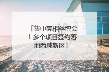 集中亮相丝博会！多个项目签约落地西咸新区